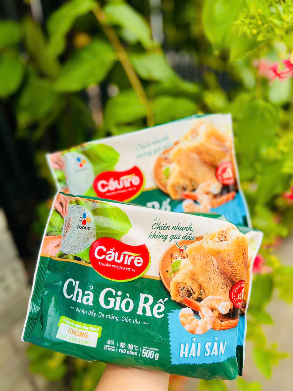 Chả giò rế hải sản 500 gram - Cầu Tre