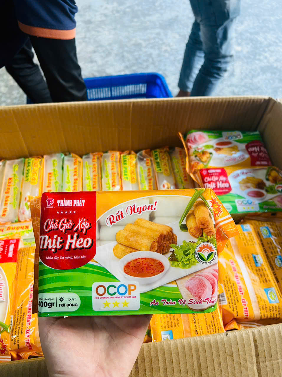 Chả giò xốp thịt heo Thành Phát 400 gram