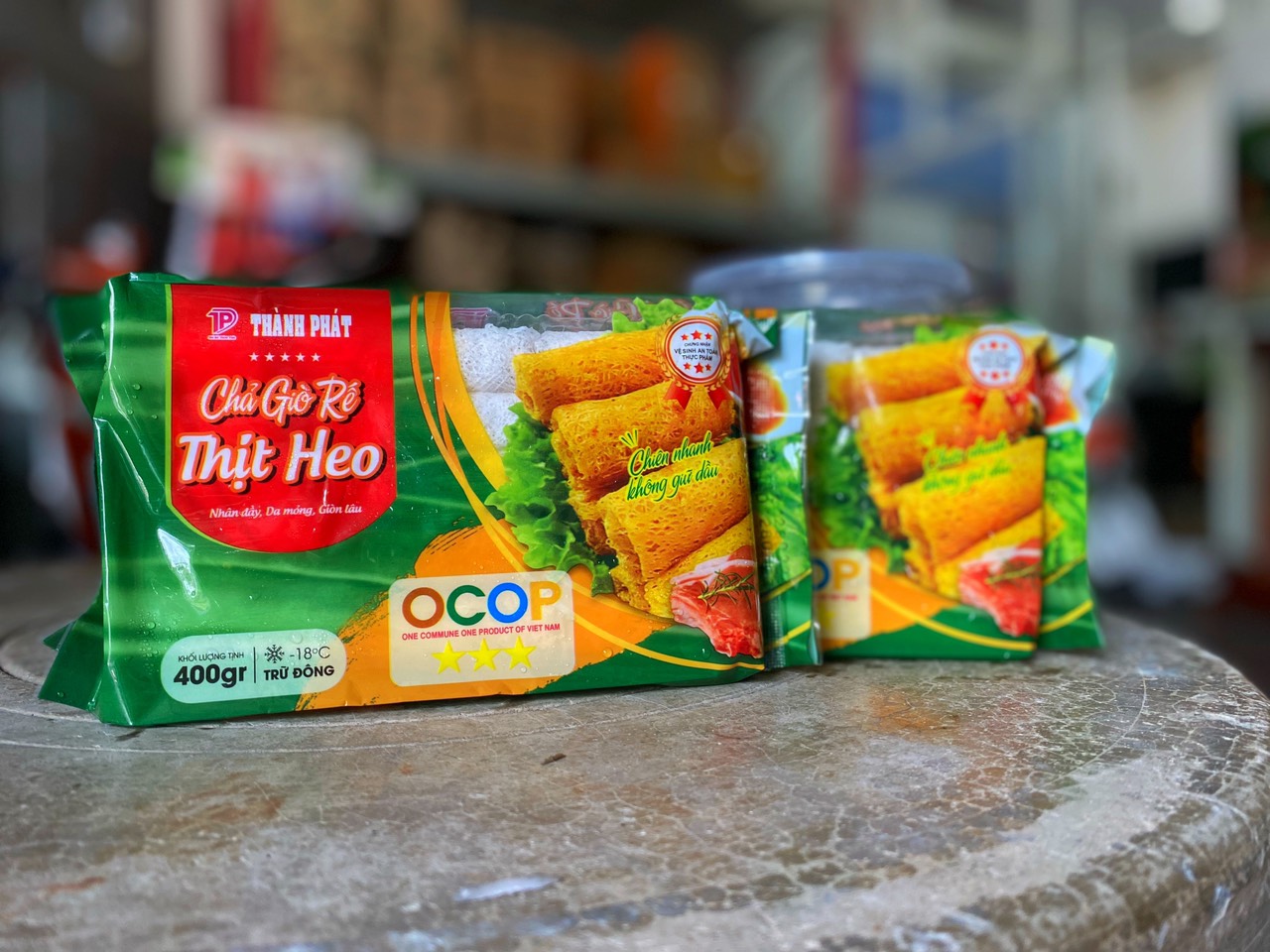 Chả giò rế nhân thịt Thành Phát 400gram – Phát Thịnh Phát Foods