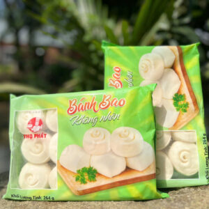 Bánh bao Thọ Phát không nhân hoa hồng 264gram