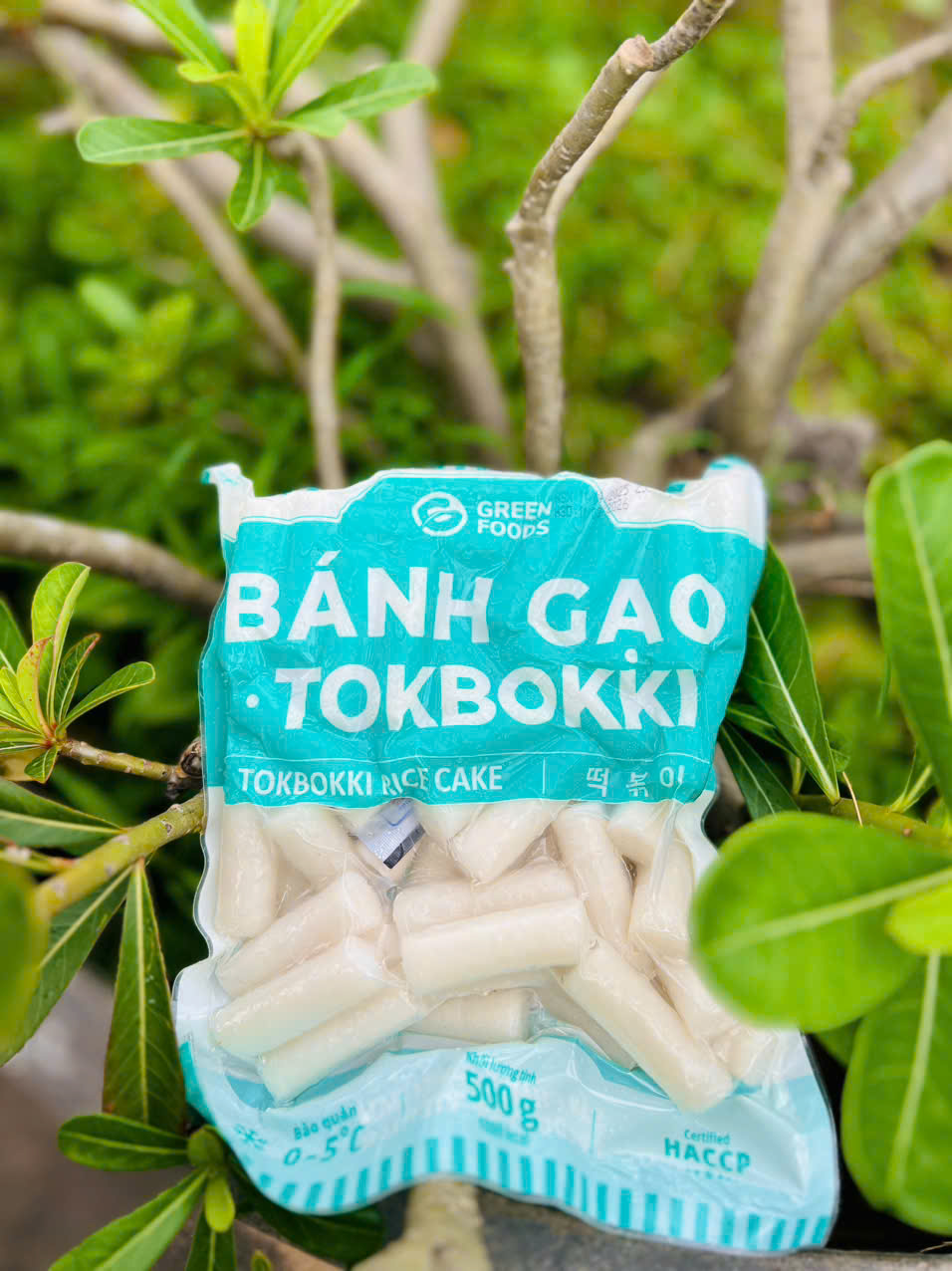 Bánh gạo Hàn Quốc vị truyền thống Green Foods 500 gram