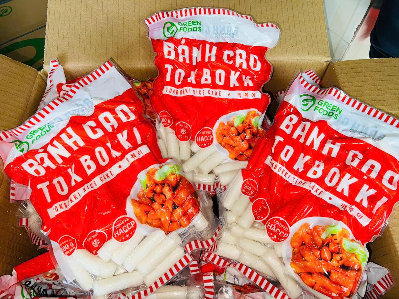 Bánh gạo Hàn Quốc vị truyền thống Green Foods 500gram