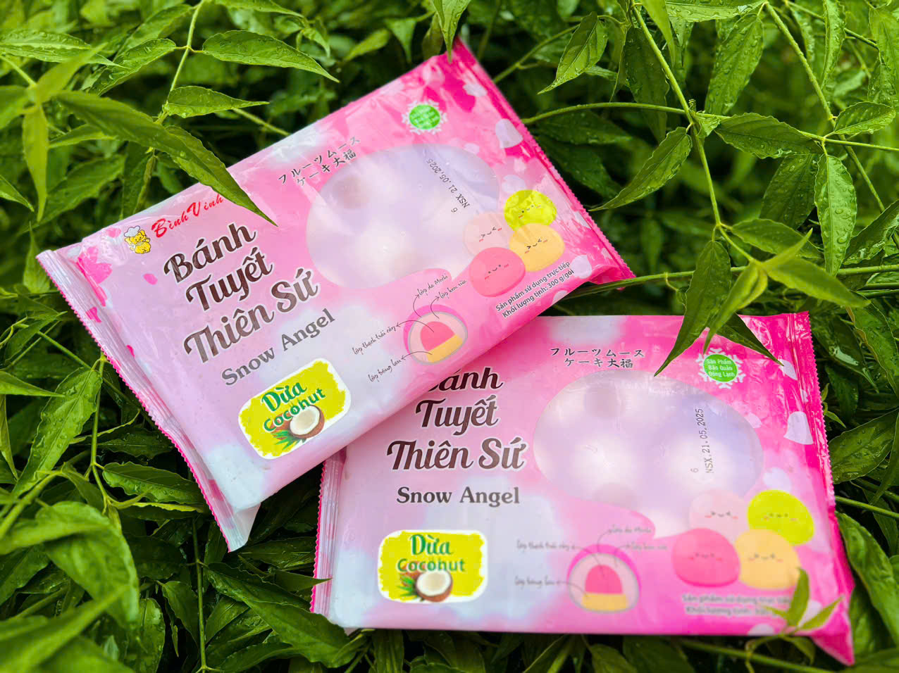 Bánh tuyết thiên sứ vị Dừa 300 gram