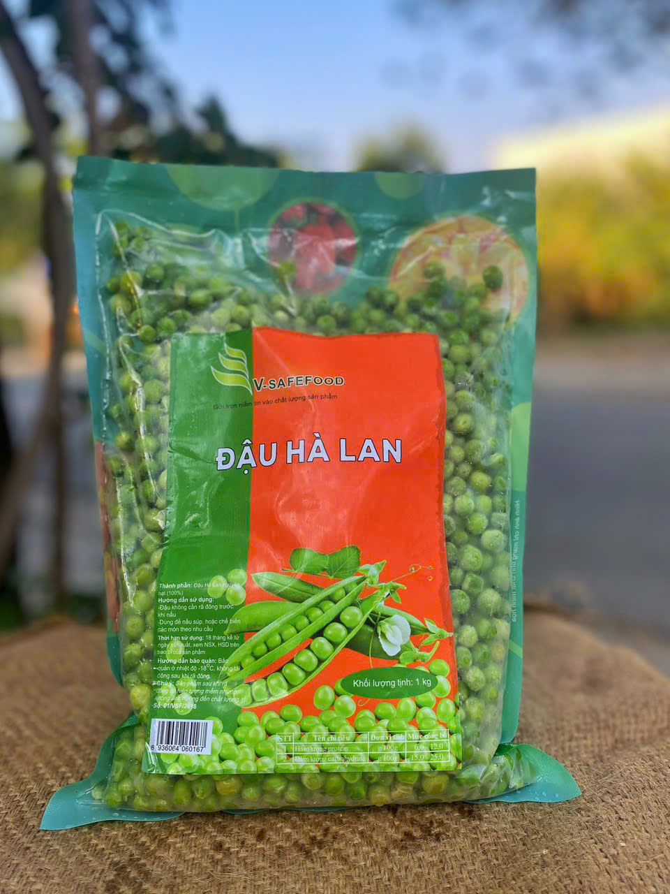 Đậu Hà Lan Đông Lạnh V-Safefood 1kg