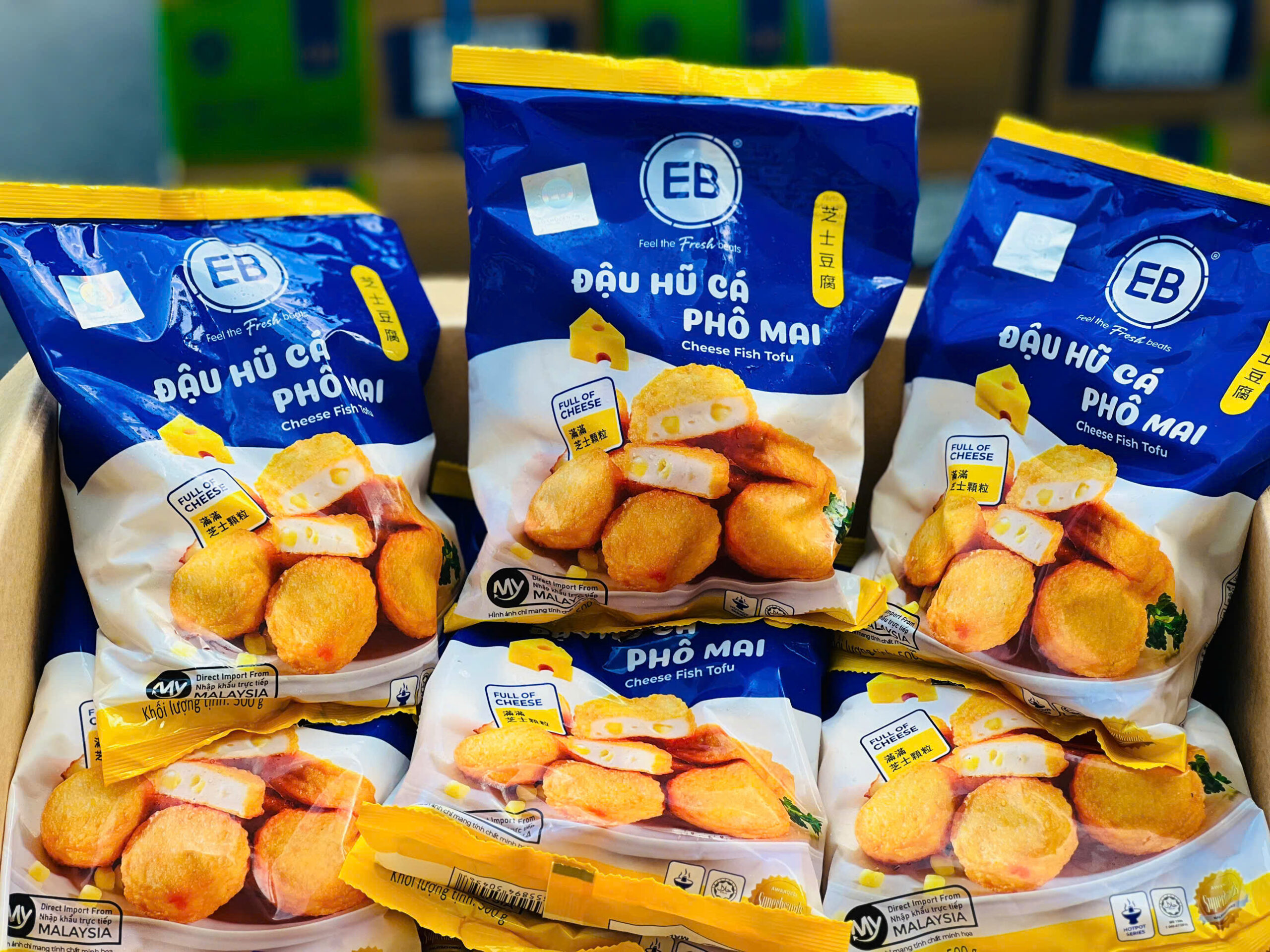 Đậu hũ cá phô mai 500 gram