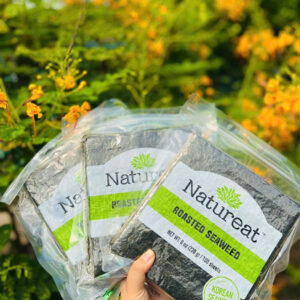 Lá rong biển cuộn cơm, kimbap Natureat 230 gram