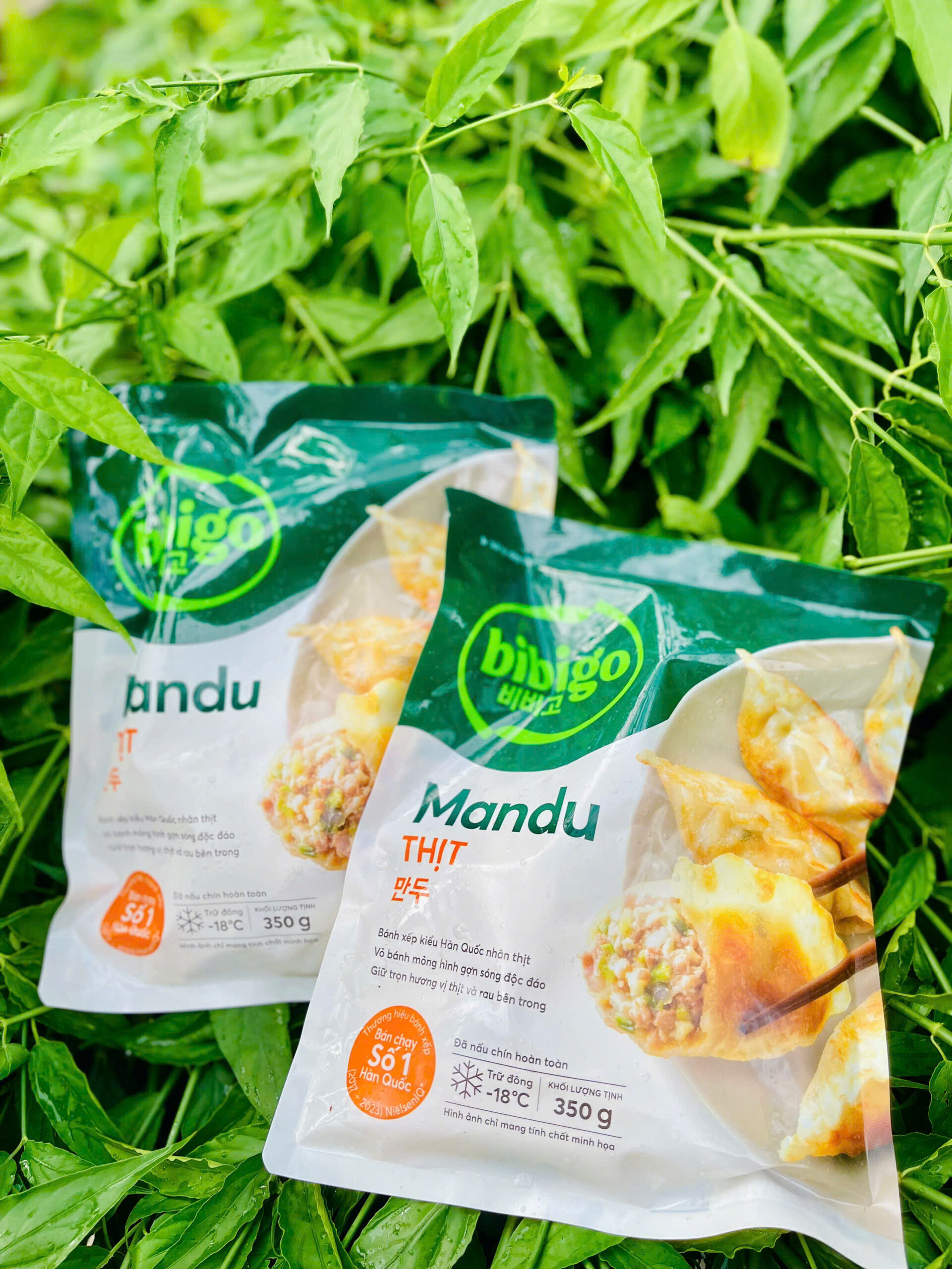 Mandu Thịt Bibigo 350 gram Cầu Tre