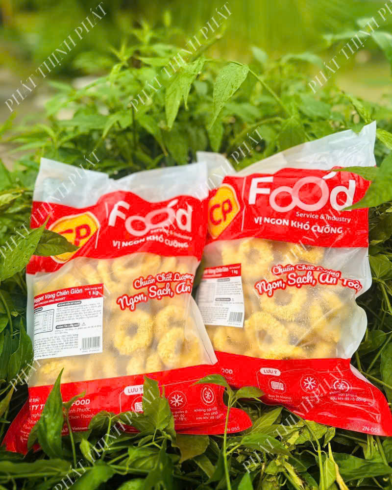 Nugget Gà vòng chiên giòn CP 1kg