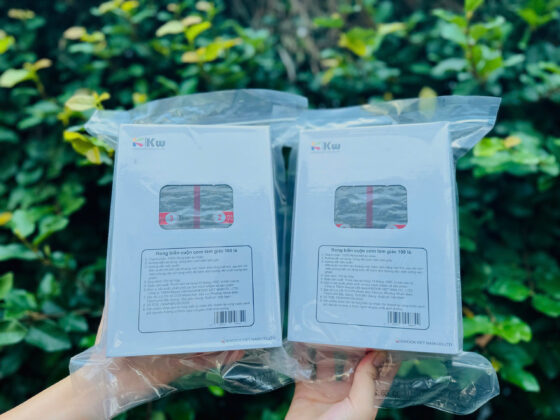 Rong biển cuộn cơm tam giác 100 lá K-Wook